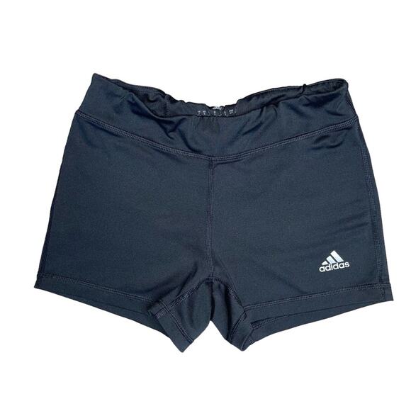 ADIDAS Black Climalite Stretch Athletic Workout Shorts Women’s Size Small - Picture 1 of 8